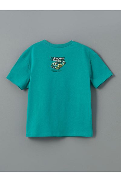 LC Waikiki Crew Neck Printed Boy's T-Shirt