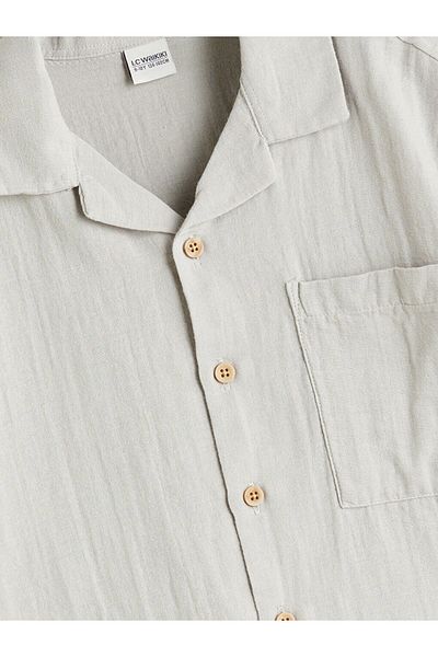 LC Waikiki Basic Short Sleeve Boy's Shirt