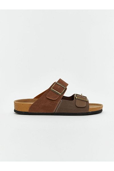LC Waikiki Double Striped Men's Slippers