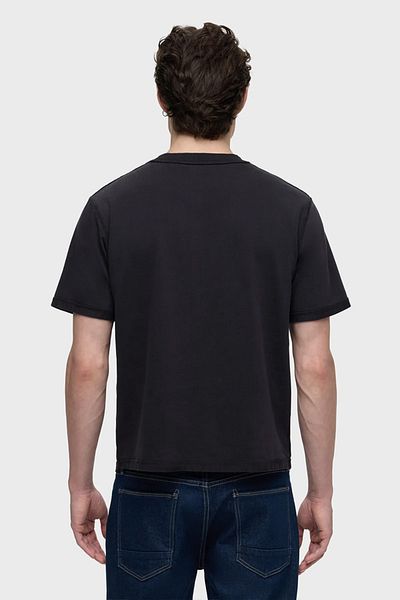 Hudson HEAVY WEIGHT TEE - HUDSON - M, BLACK