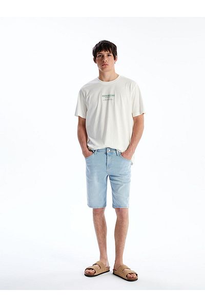 LC Waikiki Slim Fit Men's Jean Shorts