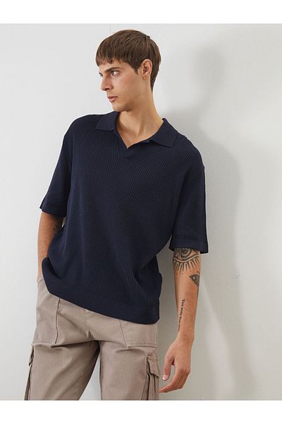 LC Waikiki Polo Neck Men's Knitwear Sweater