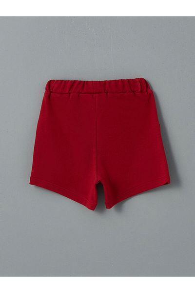 LC Waikiki Elastic Waist Printed Baby Boy Shorts