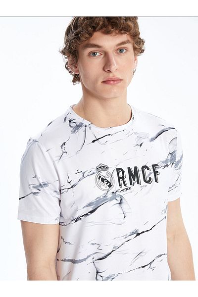 LC Waikiki Crew Neck Printed Men's Fan T-Shirt