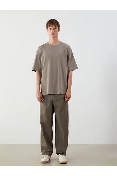 LC Waikiki Ανδρικό μπλουζάκι New Season Crew Neck Combed Cotton - S52693Z8