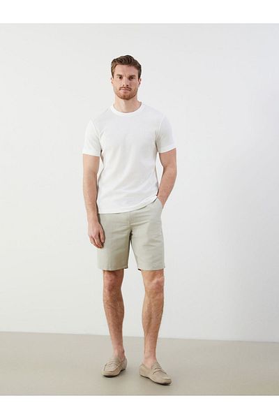 LC Waikiki Νέα σεζόν Crew Neck Duz Ανδρικό Tisort - S5JF99Z8
