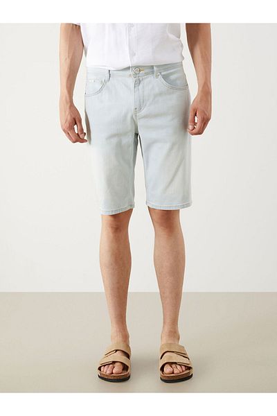 LC Waikiki Men's Super Skinny Fit Jeans Shorts