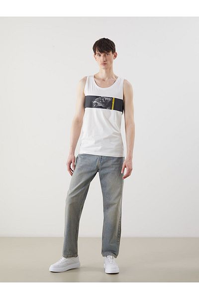 LC Waikiki New Season Crew Neck Printed Men's T-Shirt - S5Il55Z8