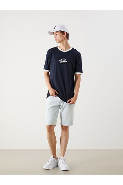 LC Waikiki Men's Super Skinny Fit Jeans Shorts