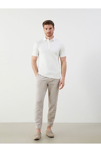 LC Waikiki Basic Men's Trousers with Tie Waist