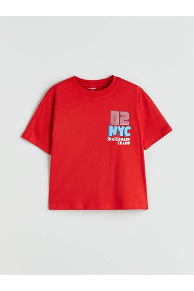 LC Waikiki Printed Boys' T-Shirt and Shorts 2-Pack