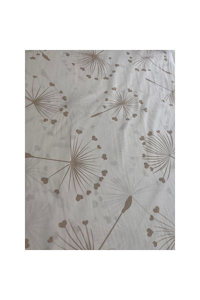 Freedom Textile material, 100% natural cotton, width 240 cm, dandelion pattern
