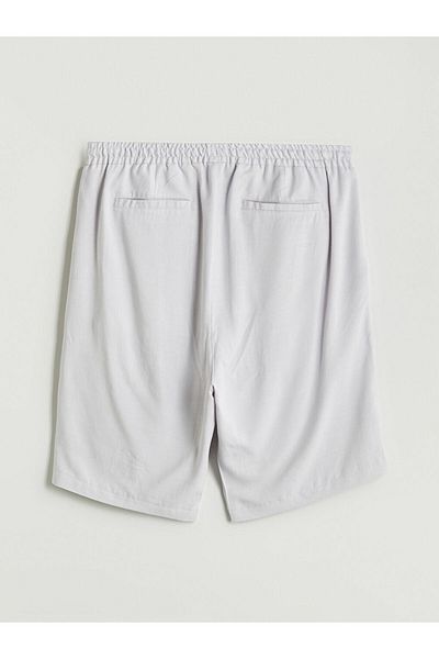 LC Waikiki Standard Fit Linen Blended Men's Shorts