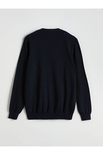 LC Waikiki Standard Mold V-Neck Men's Knitwear Cardigan