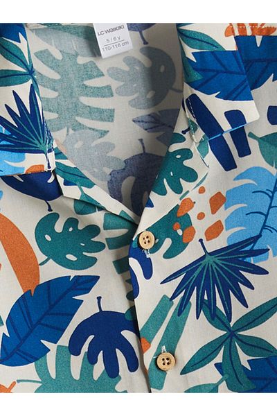 LC Waikiki Regular Fit Printed Boy's Shirt