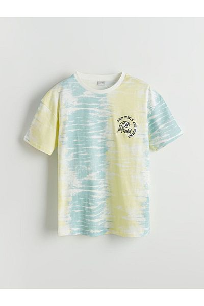 LC Waikiki Crew Neck Printed Boy's T-Shirt