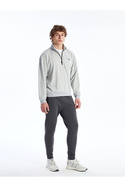 LC Waikiki Stand Collar Men's Sweatshirt