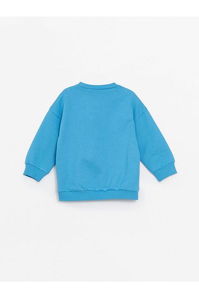 LC Waikiki Crew Neck Long Sleeve Marvel Printed Baby Boy Sweatshirt