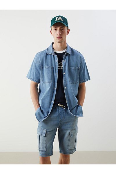 LC Waikiki Ανδρικό τζιν σορτς Standard Fit