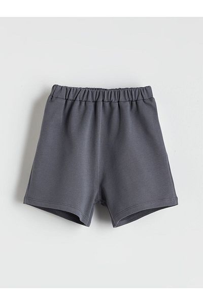 LC Waikiki Basic Baby Boy Shorts with Elastic Waist