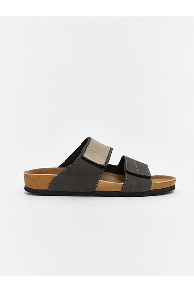 LC Waikiki Suede Look Men's Slippers