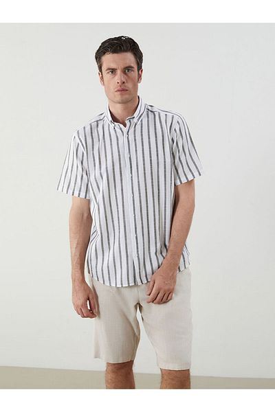 LC Waikiki Regular Fit Short Sleeve Men's Shirt