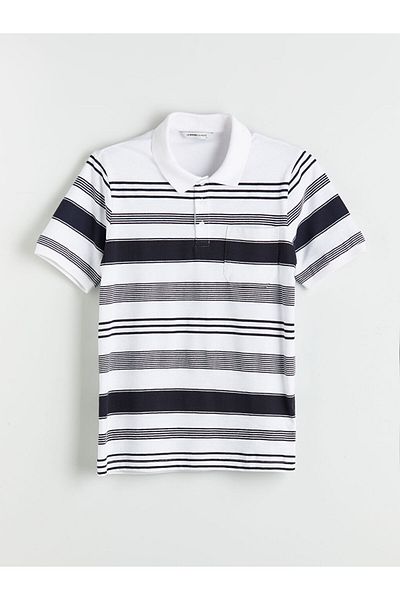 LC Waikiki Polo Neck Color Block Men's T-Shirt