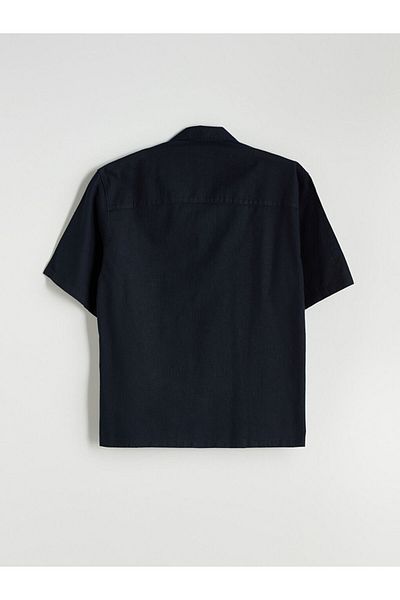 LC Waikiki Regular Fit Short Sleeve Gabardine Men's Shirt