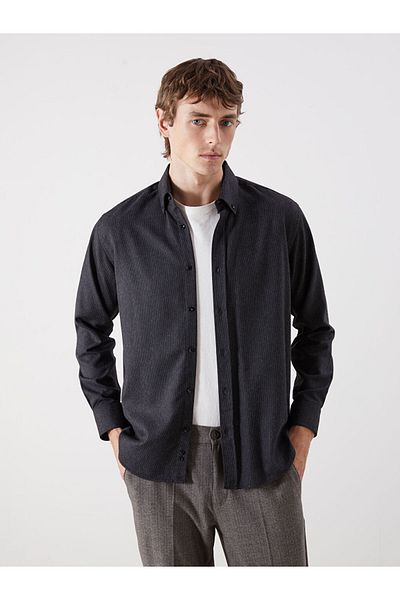 LC Waikiki Regular Fit Long Sleeve Men's Shirt