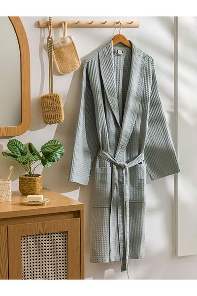 LC Waikiki رداء حمام قطني للرجال