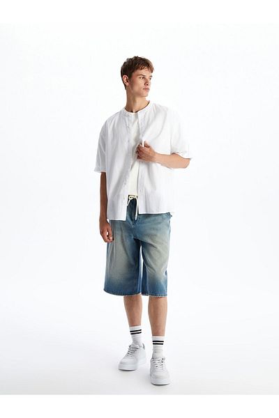 LC Waikiki Regular Fit Short Sleeve Men's Shirt