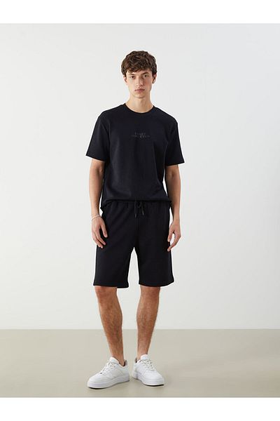 LC Waikiki Ανδρικό Tisort με στάμπα Crew Neck New Season - S5FF47Z8