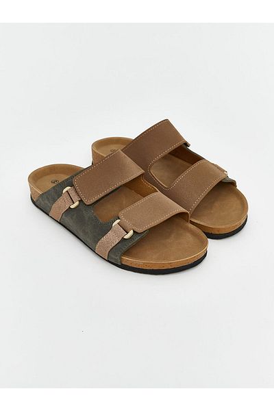 LC Waikiki Double Banded Velcro Men's Slippers