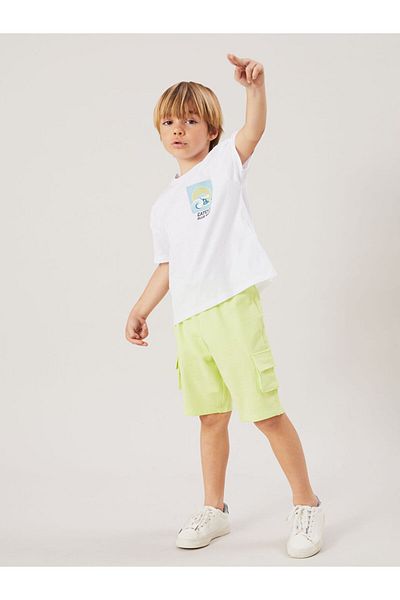 LC Waikiki Crew Neck Printed Boy's T-Shirt