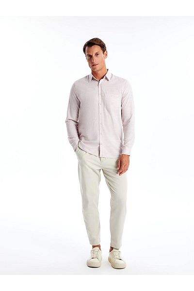 LC Waikiki Regular Fit Pink Men's Shirt Eg129