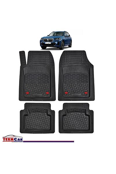 TEAMCAR ® Car Mats Tray Type Compatible with BMW iX3 G08 Electric SUV (2020–2025)