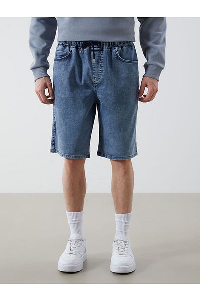 LC Waikiki Standard Fit Men's Jean Shorts