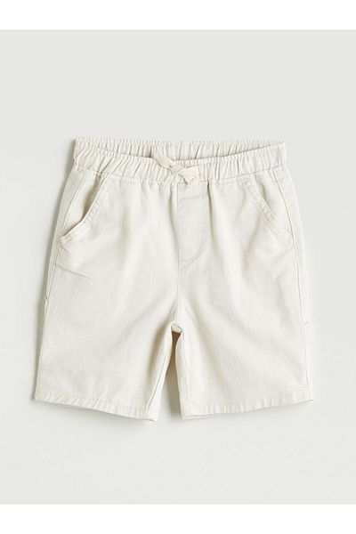 LC Waikiki Basic Elastic Waist Lace-Up Boy's Shorts