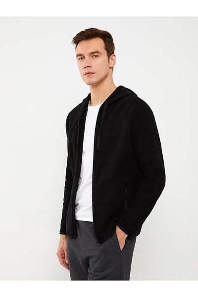 LC Waikiki Hooded Long Sleeve Men's Sports Cardigan
