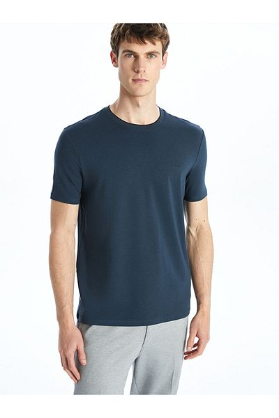 LC Waikiki Crew Neck Printed Combed Cotton Men's T-Shirt