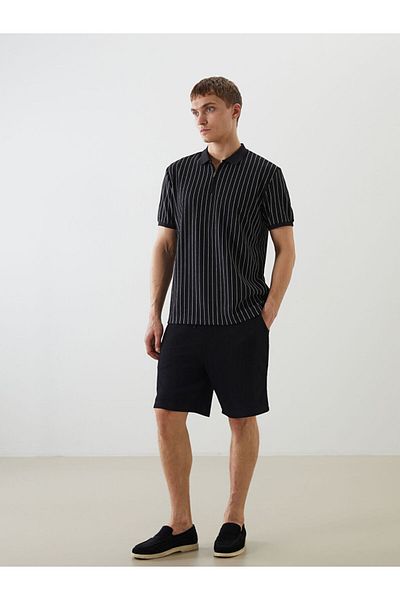 LC Waikiki Polo Neck Patterned Men's T-Shirt