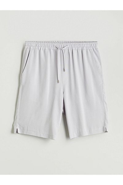 LC Waikiki Standard Fit Linen Blended Men's Shorts