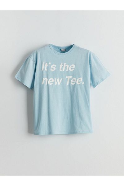 LC Waikiki Tricou drept pentru băiat cu gât crew