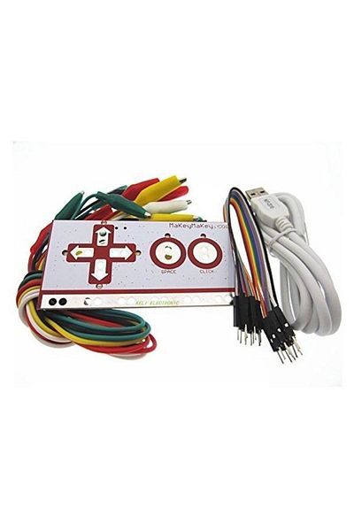 ROBOFUN Makey Kit without Logo Deluxe Set, with USB Cable, Dupond Wire and Alligator Clips for Kids