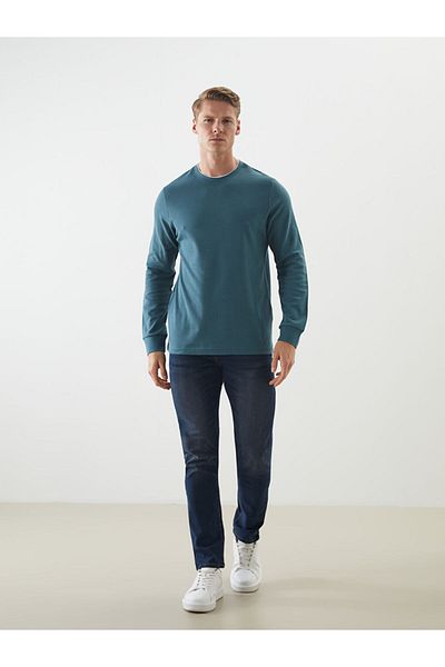 LC Waikiki Crew Neck Long Sleeve Men's Sweatshirt