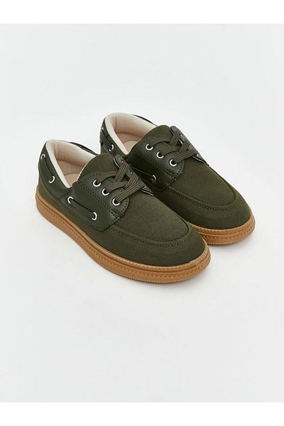 LC Waikiki Lcw Steps Khaki Lace-Up Boys' Classic Shoes