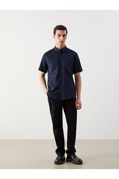 LC Waikiki Regular Fit Men's Textured Shirt