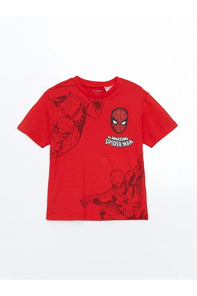 LC Waikiki New Season Spider-Man Printed Boys' T-Shirt - S5Fy50Z1