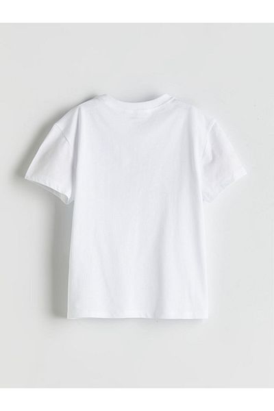 LC Waikiki Crew Neck Printed Boy's T-Shirt