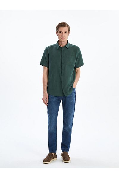 LC Waikiki Standard Fit Short Sleeve Men's Shirt